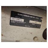 Vintage Craftsman 3HP Rear Tine Tiller Model 917.298231