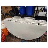 (2) Lifetime 5ft Folding Table