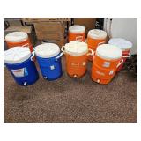 (2) 5 Gallon Water Coolers
