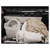 Heavy-Duty Stanley Tool Box with Drop Cloths