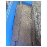 Industrial Hard Dog Diamond Plate Rubber Wire Protector