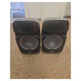 (2) QFX TWS Easy Link Bluetooth PA Speakers