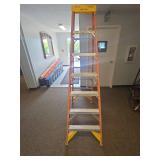 Werner 8-Foot Fiberglass Step Ladder