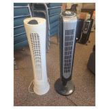 2~Tower Fans with Timer