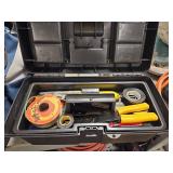 Professional Tool Box with Electrical Testing Equipment