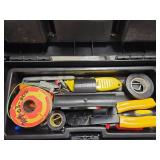 Professional Tool Box with Electrical Testing Equipment
