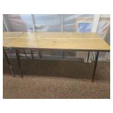 Table with Metal Legs