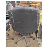 (2) Black Office Chairs