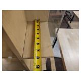 Multi-Tier Wooden Display Shelf W/ Matching Tables