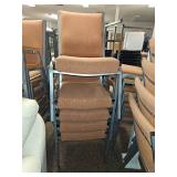 (10) Stackable Church/Auditorium Chairs