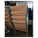(10) Stackable Church/Auditorium Chairs