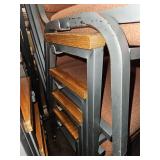(10) Stackable Church/Auditorium Chairs