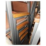 (10) Stackable Church/Auditorium Chairs