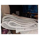 Gray Area Rug  - 14 Feet Length