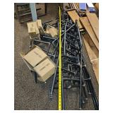 Material to Build Metal Frame W/ Wooden Shelving.