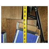 Material to Build Metal Frame W/ Wooden Shelving.