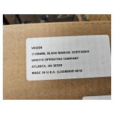 (7) Reliable 1250ML Black Manual Dispenser V03296
