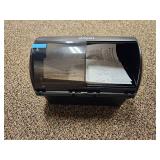 (10) HORIZONTAL Compact Side-By-Side Black Tissue Dispenser