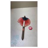 Vintage Patriotic Cigarette Loading Device with Pin