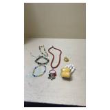 Vintage Jewelry Collection with Oklahoma Sooners Charm