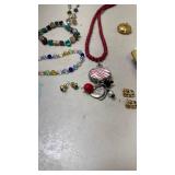 Vintage Jewelry Collection with Oklahoma Sooners Charm
