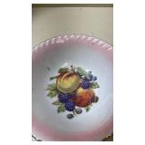 Vintage Fruit Design Decorative Bowl