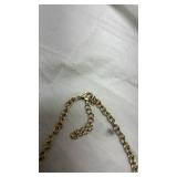 Vintage Royal Blue Bubble Statement Necklace Set