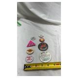 Vintage 1980s-90s Button Pin Collection