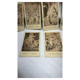 Vintage Religious Biblical Scene Postcards Set