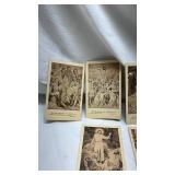 Vintage Religious Biblical Scene Postcards Set
