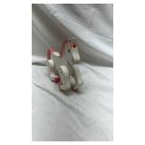 Vintage Wooden Horse Toy