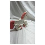 Vintage Wooden Horse Toy