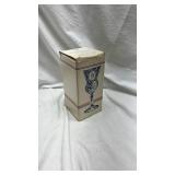 Vintage Avon Martha Washington Cobalt Blue Glass Candle Holder