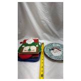 Holiday Kitchen Pot Holder Set - Texas and Christmas Theme