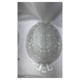 Vintage Cut Glass Serving Set