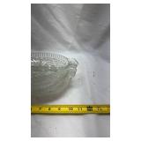 Vintage Cut Glass Serving Set