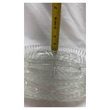 Vintage Cut Glass Serving Set