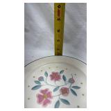 Vintage Tudor Rose Floral Dinner Plates Set of 4