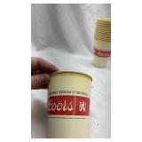 Vintage Coors Beer Cups Collection - Solo Brand Qty: 13