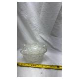 Vintage Cut Glass Berry Bowls Set