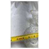 Vintage Cut Glass Berry Bowls Set