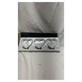 Hallmark Moments of Beauty Triple Heart Photo Frame