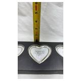 Hallmark Moments of Beauty Triple Heart Photo Frame