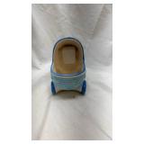 Vintage Ceramic Baby Carriage Music Box