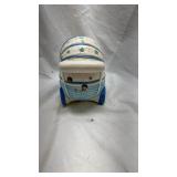Vintage Ceramic Baby Carriage Music Box