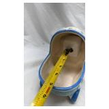 Vintage Ceramic Baby Carriage Music Box