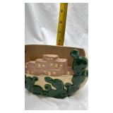 Southwestern Desert Cactus Ceramic Bowl
