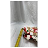 Vintage Christmas Fabric Ornament Set