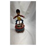 Vintage Enesco Parade of the Wooden Soldiers Music Box 1980