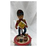 Vintage Enesco Parade of the Wooden Soldiers Music Box 1980